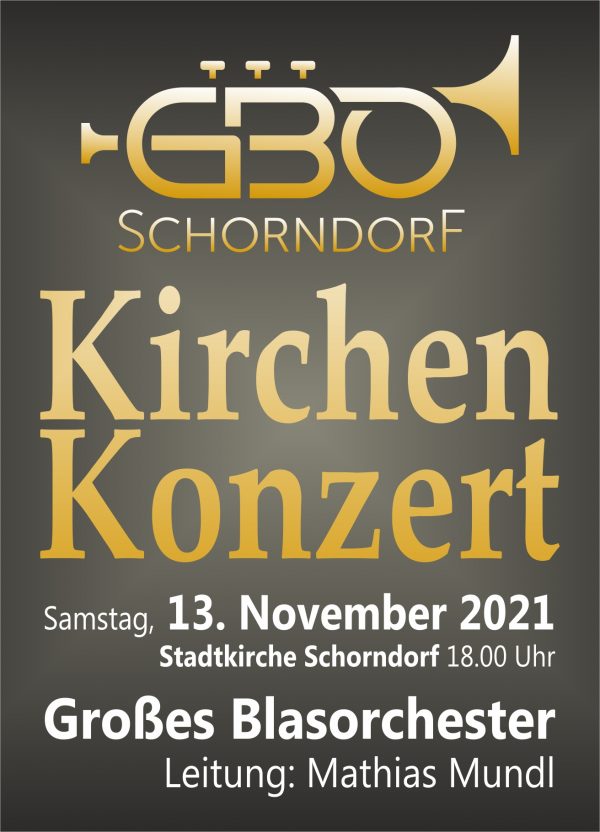 Kirchenkonzert 2021 – Stadtkirche Schorndorf