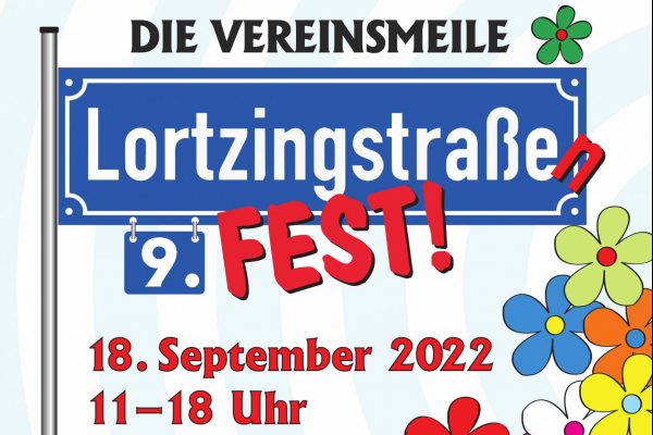 Lortzingstraßenfest am Sonntag, 18. September
