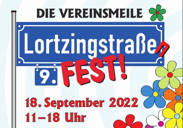 Lortzingstraßenfest am Sonntag, 18. September